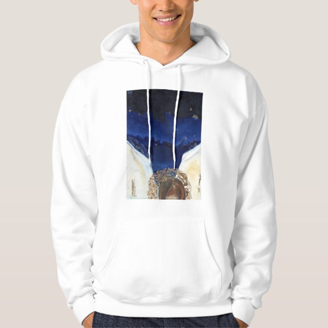 Night the angel got his wings 2014 hoodie (Front)