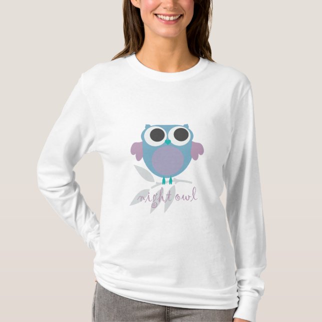 night time night owl pajama top (Front)