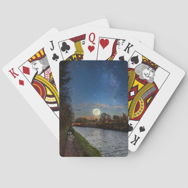 Night Time Prowl Playing Cards (Back)