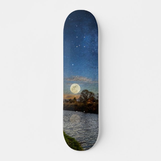 Night Time Prowl Skateboard (Front)
