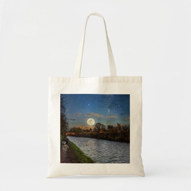 Night Time Prowl Tote Bag (Front)