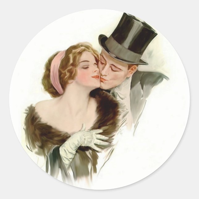 Night to Remember Classic Round Sticker (Front)