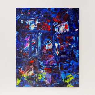 Night town jigsaw puzzle