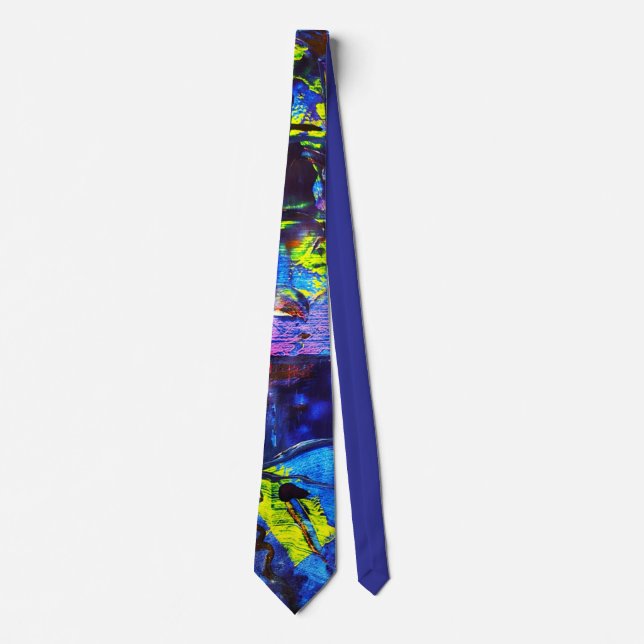 Night town tie (Front)