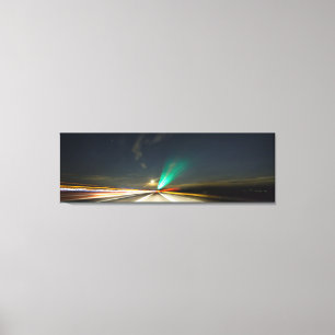 Night Traffic Canvas Print