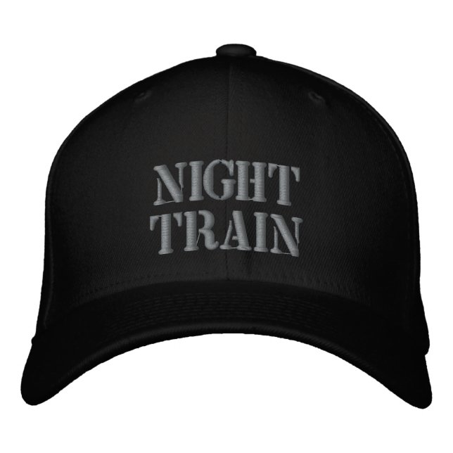 NIGHT TRAIN EMBROIDERED HAT (Front)