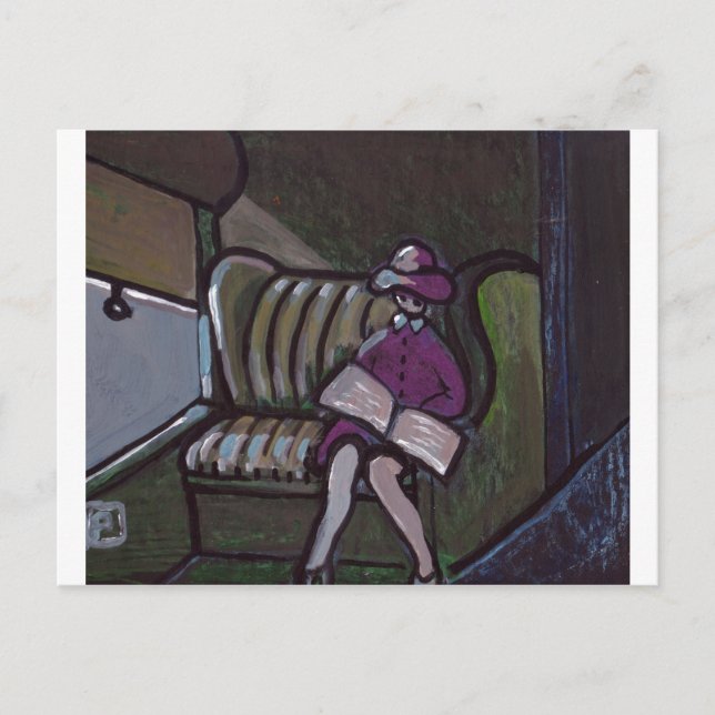 NIGHT TRAIN POSTCARD (Front)