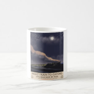 Night train to Oxford Coffee Mug