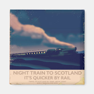 Night train to Scotland Magnet