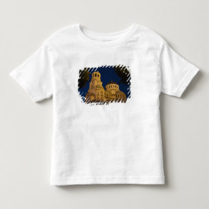 Night view of Alexander Nevski Cathedral Toddler T-shirt