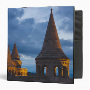 Night view of Fisherman's Bastion, Castle Hil Binder
