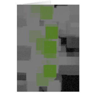 "Night Vision" Geometric Abstract