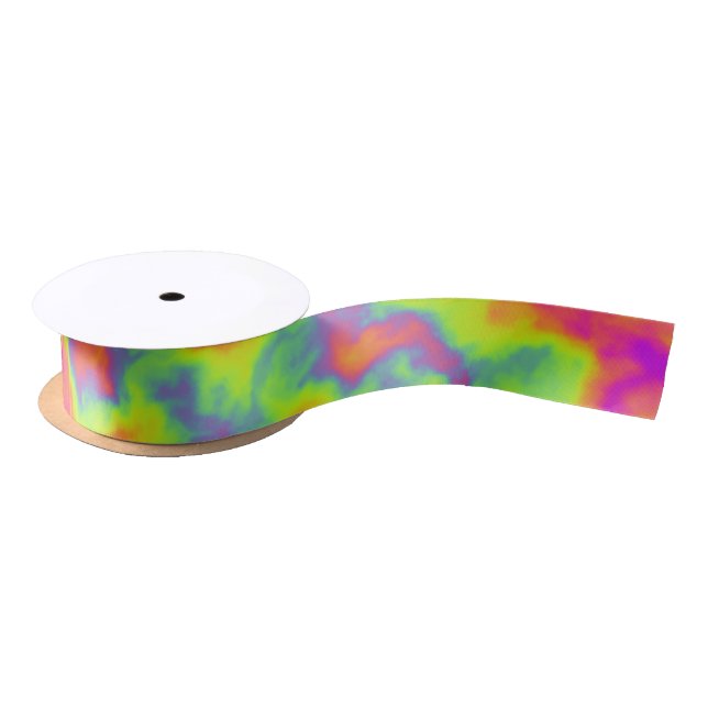 night vision nebula : satin ribbon (Spool)