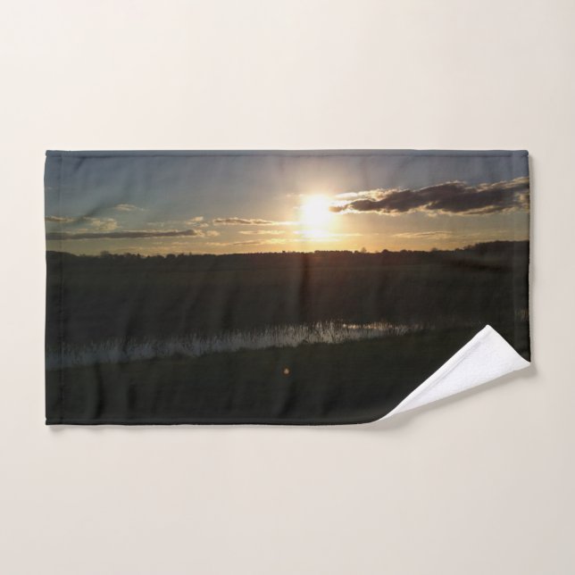 Night Walk Bath Towel Set (Hand Towel)
