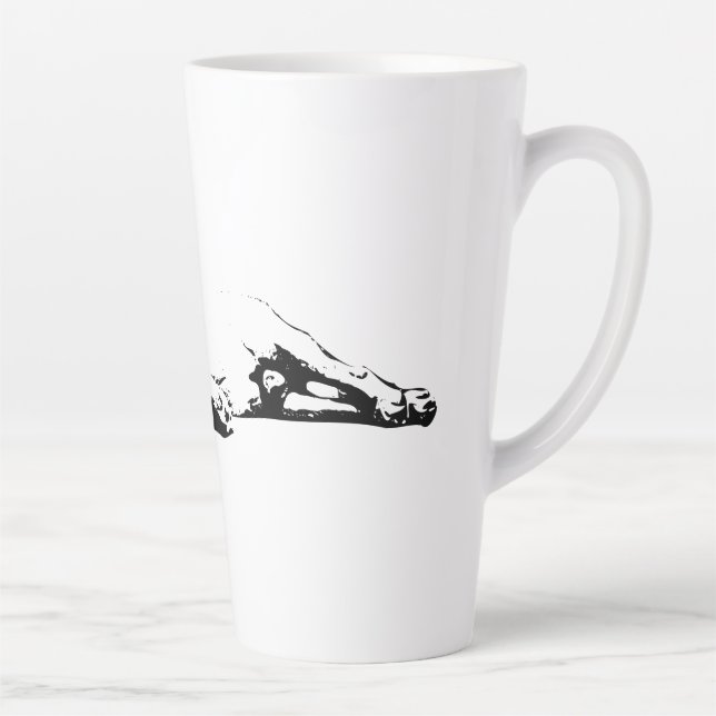 Night Watch, Easy Breath Latte Mug (Right)