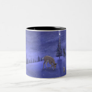 Night Watch Two-Tone Coffee Mug