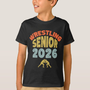 Night Wrestling Senior 2026 Graduation T-Shirt
