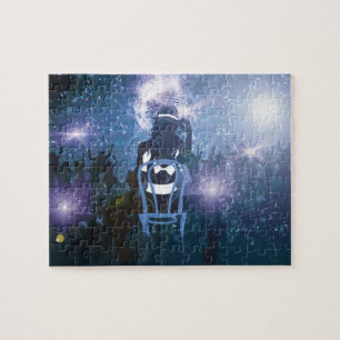 Nightclub dancing jigsaw puzzle