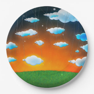 Nightdreams Paper Plate