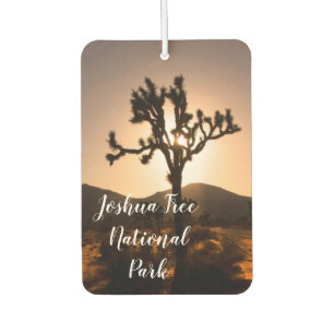 Nightfall begins at Joshua Tree Air Freshener