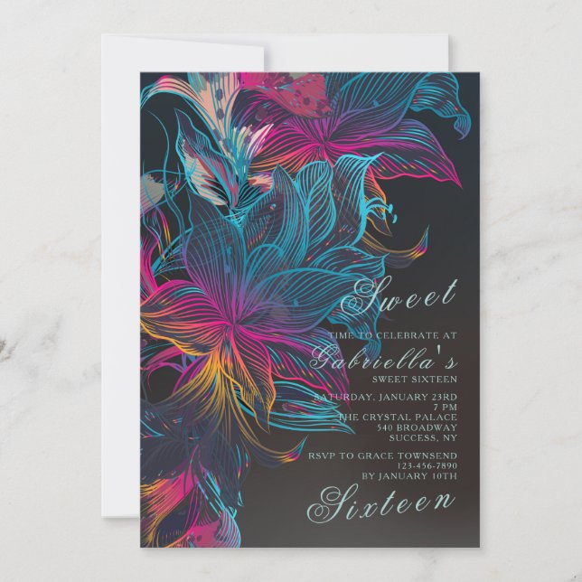 Nightfall Invitation (Front)