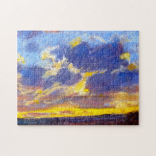 Nightfall Monet Fine Art Jigsaw Puzzle