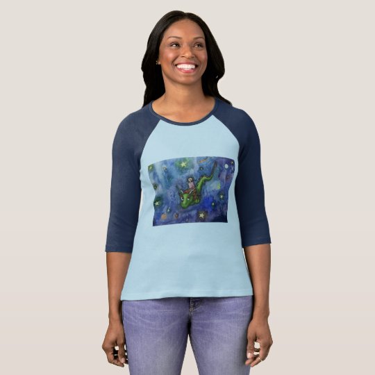 NightFlight Ladies' Raglan T-Shirt