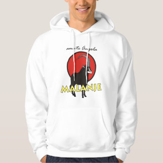 nightgown with capucho - I love you Angola - Hoodie