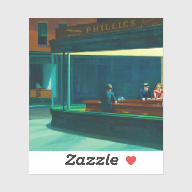 Nighthawks, 1942 by Edward Hopper (Sheet)