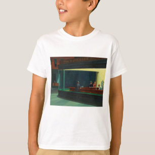 Nighthawks painting by Edward Hopper  T-Shirt