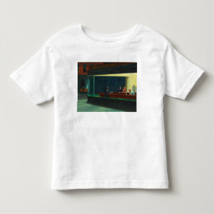 Nighthawks painting by Edward Hopper Toddler T-shirt