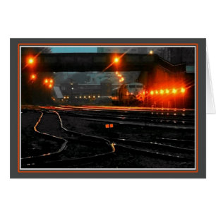 Nightime Train Yard