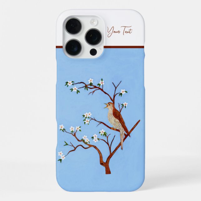 Nightingale iPhone Case (Back)