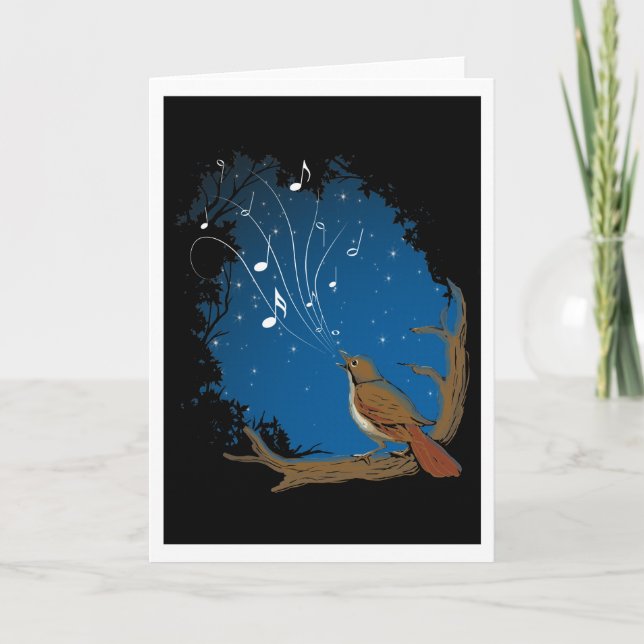 Nightingale Song Card (Front)