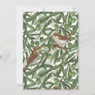 Nightingales in the olive tree