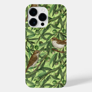 Nightingales in the olive tree 2 iPhone 14 pro max case
