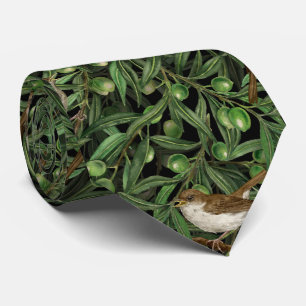 Nightingales in the olive tree 3 tie