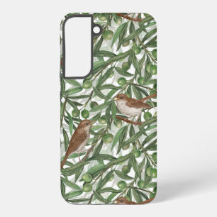 Nightingales in the olive tree samsung galaxy case