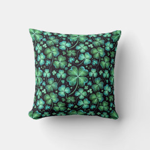 Nightlife Luck Throw Pillow