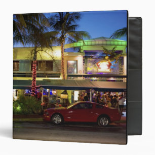 Nightlife on Ocean Drive, South Beach, Miami Binder