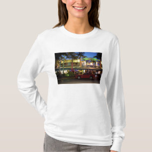 Nightlife on Ocean Drive, South Beach, Miami T-Shirt
