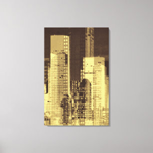 Nightline III Canvas Print