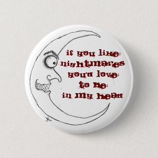 Nightmare 2 Inch Round Button