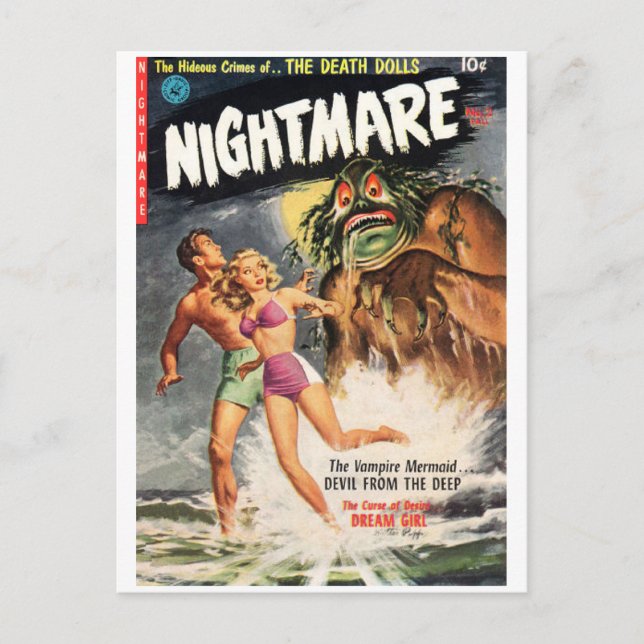 Nightmare #2 postcard (Front)