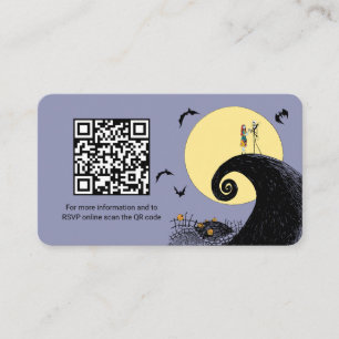 Nightmare Before Christmas Baby Shower Registry Enclosure Card