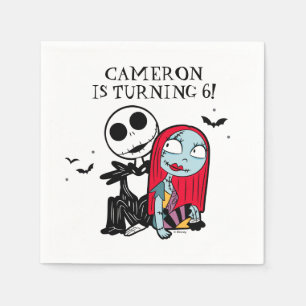 Nightmare Before Christmas Birthday Napkin