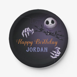 Nightmare Before Christmas Birthday Party Paper Plate