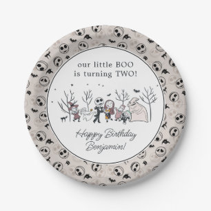 Nightmare Before Christmas Boo Crew Birthday Paper Plate