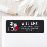 Nightmare Before Christmas Chalkboard Birthday<br><div class="desc">These sweet birthday labels feature Sally and Jack from Disney's,  Nightmare Before Christmas. Add to any invitation or thank you envelope.</div>