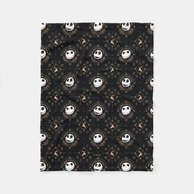 Nightmare Before Christmas | Cheers and Scares Fleece Blanket (Front)
